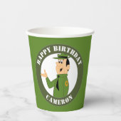 ジェリーストーンズレンジャースミスポートレート 紙コップ (正面)