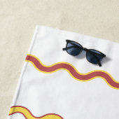 ジェリーズくつろぎリトリートパーソナライズされた ビーチタオル (インサイチュ)