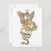 ジェリーツイストタトゥー2 ポストカード (正面/裏面)