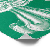 ジェリーディスコby Ernst Haeckel ポスター (角)