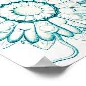 ジェリーディスコby Ernst Haeckel ポスター (角)