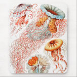 ジェリーディスコby Ernst Haeckel マウスパッド<br><div class="desc">Ernst HaeckelマウスパッドによるClezy, Discommedusae Scheibenquallen</div>