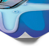 ジェリートリップ（幻覚体験）のようなフィッシュ ポスター (角)