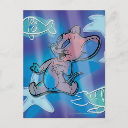 ジェリートリップ（幻覚体験）のようなフィッシュ ポストカード (正面)