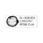 ジェリードーナツグルメアドパーソナライズされたレス ラバースタンプ (インプリント)