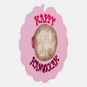 ジェリードーナツ醜いクリスマスハヌカーパーティーセーター オーナメントカード (右)