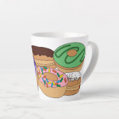 ジェリードーナツ カフェラテマグ (右アングル)