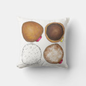 ジェリーパウダーボストンクリームドーナツドーナツグルメ クッション (正面)