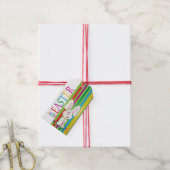 ジェリービーンイースターバニー ギフトタグ (より糸付き)