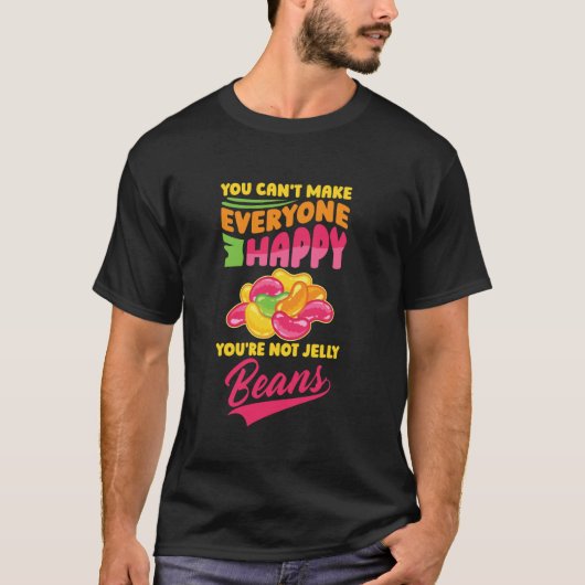 ジェリービーンズ おもしろい キャンディ かわいい お菓子 Tシャツ (正面)