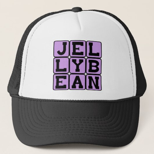 ジェリービーンズ、フレーバーキャンディ キャップ (正面)