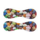 ジェリービーンブラックブルーグリーンキャンディーテクスチャテンプレート 野球ボール (パネル)