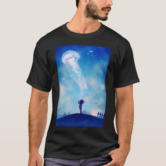 ジェリーフィッシュについて - オプション Tシャツ (正面)