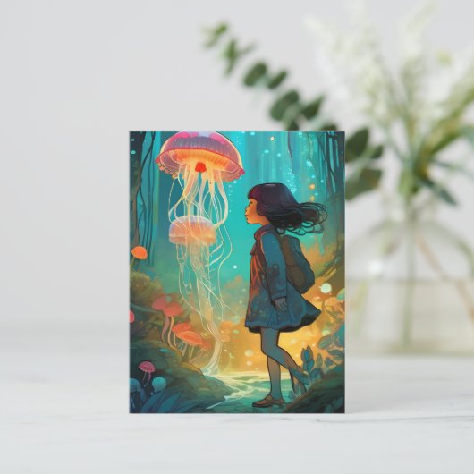 ジェリーフォレストファンタジーガール ポストカード (スタンド正面)