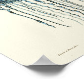 ジェリーブルーヴィンテージシークリーチャーアートプリント ポスター (角)