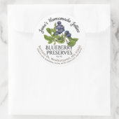 ジェリーラベルヴィンテージ自家製ブルーベリーシザーズ ラウンドシール (バッグ)