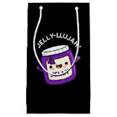 ジェリールジャおもしろいゼリープンダークBG スモールペーパーバッグ (正面)