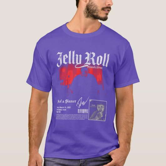 ジェリーロール ヴィンテージ 男の子 ギフト Tシャツ (正面)