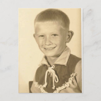 ジェリー誕生日写真 インビテーションポストカード