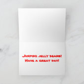 ジェリー豆のジャンプ カード (内部)