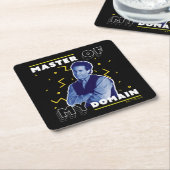 ジェリー・サインフェルド |マイドメインのマスター スクエアペーパーコースター (アングル)