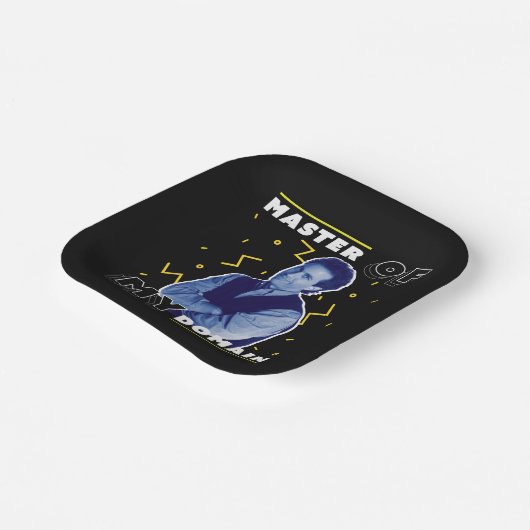 ジェリー・サインフェルド |マイドメインのマスター ペーパープレート (傾斜あり)