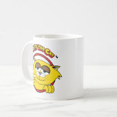 ジェリー・ザ・キャットがコーヒーマグを飲み干す コーヒーマグカップ (正面左)