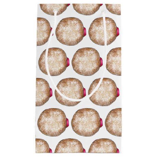 ジェリー ドーナツ ハッピー ハヌカ チャヌカ スフガニヤ スモールペーパーバッグ (正面)