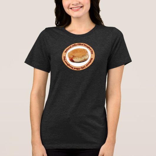 ジェリー・フィルド・ドーナツの日 トライブレンドTシャツ (正面)