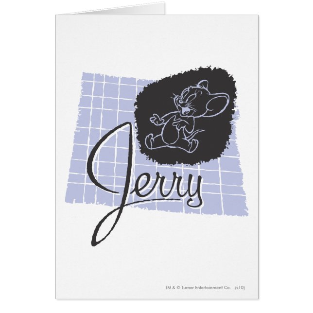 ジェリー・ブラックとブルー・スクリプト (正面)