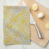 ジェリ印刷ゴールデン葉 キッチンタオル (四つ折り)