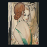 ジェルダウェジェナー – アット・ザ・鏡・アール・デコ ポスター<br><div class="desc">日付： 1928.デンマークのアーティスト、ジェルダ・ウェジェナーによる鏡で。スタイル:モダンアールヌーボー(アールデコ)。</div>