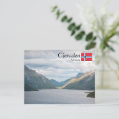 ジェルバレンノルウェー ポストカード (スタンド正面)