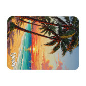 ジェルバ島チュニジア旅行はがき マグネット (横)