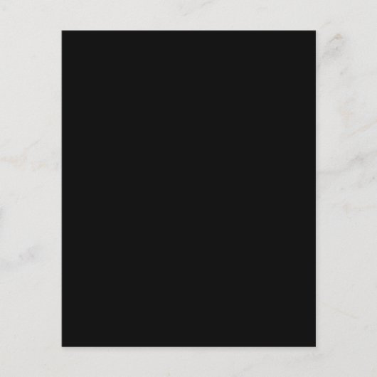 ジェルペンアート用の真っ黒シート チラシ (正面)