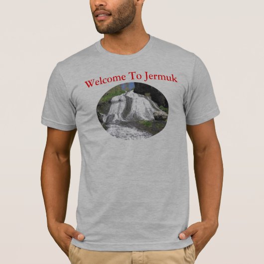 ジェルムクへようこそ Tシャツ (正面)