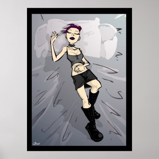 ジェルメインクラシックイラストレーションポスター ポスター (正面)