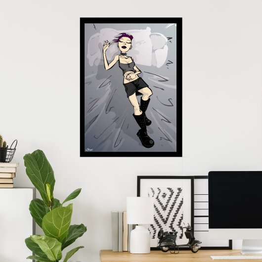 ジェルメインクラシックイラストレーションポスター ポスター (ホームオフィス)