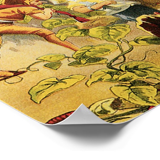 ジェルメインザウィザーズ～マジシャンヴィンテージ魔法法 ポスター (角)