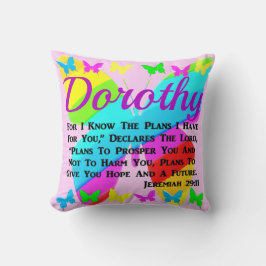 ジェレかわいらしミヤ29パーソナライズされた:11蝶 クッション