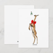 ジェレヌクの休暇カード シーズンカード (正面/裏面)