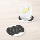 ジェレミアの29:11のカスタムなキリスト教のギフト コースター (側面)