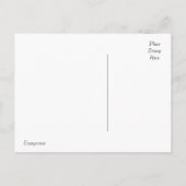 ジェレミアの29:11の感動的な郵便はがき 案内ポストカード (裏面)