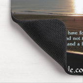 ジェレミアの29:11の日の出 マウスパッド (コーナー)