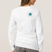 ジェレミアの29:11の長袖のTシャツ Tシャツ (裏面)