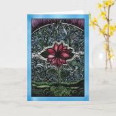 ジェレミアの29:11 カード (黄色い花)