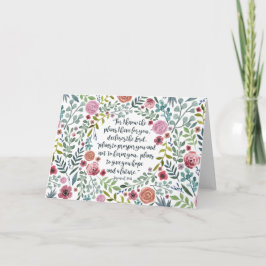 ジェレミアの29:11 カード