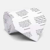 ジェレミアの29:11 ネクタイ (ロール)