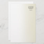 ジェレミアの29:11 便箋 (正面/裏面)