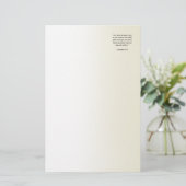 ジェレミアの29:11 便箋 (スタンド正面)